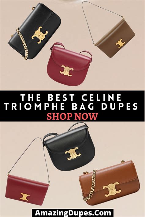 celine clasp bag dupe|Celine triomphe bag dupe.